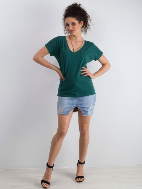 T-shirt RV-TS-4832.35P ciemny zielony XL