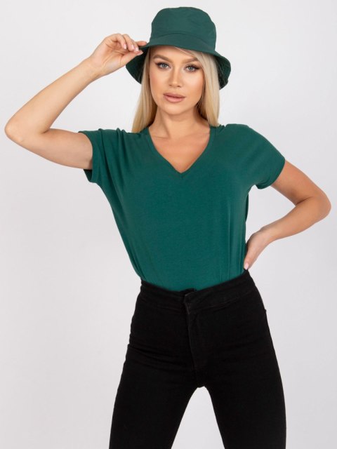 T-shirt RV-TS-4832.35P ciemny zielony M