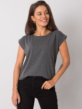 T-shirt RV-TS-4833.43P ciemny szary L