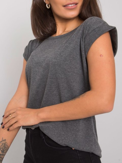 T-shirt RV-TS-4833.43P ciemny szary L