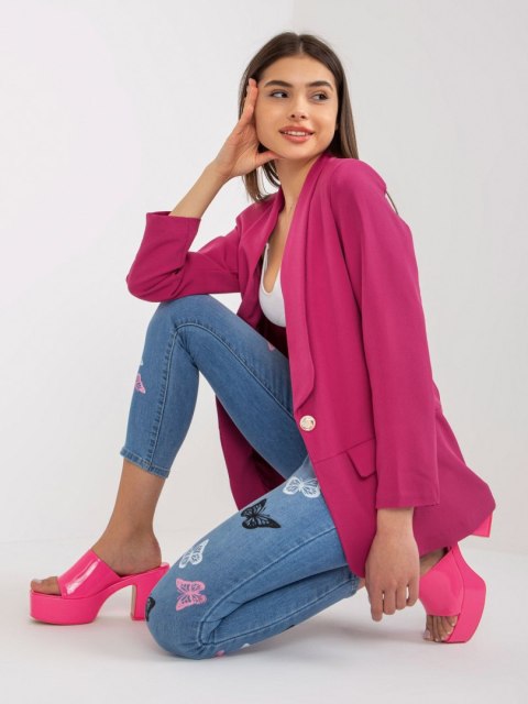 Marynarka DHJ-MA-15621.12X fuksjowy XL Marynarka DHJ-MA-15621.12X fuksjowy XL