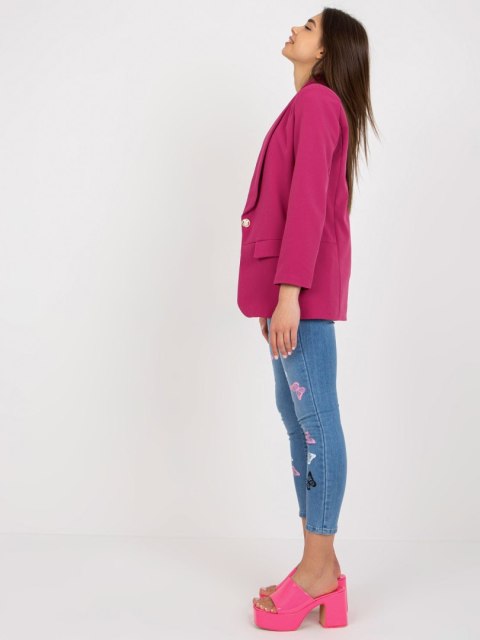 Marynarka DHJ-MA-15621.12X fuksjowy XL Marynarka DHJ-MA-15621.12X fuksjowy XL