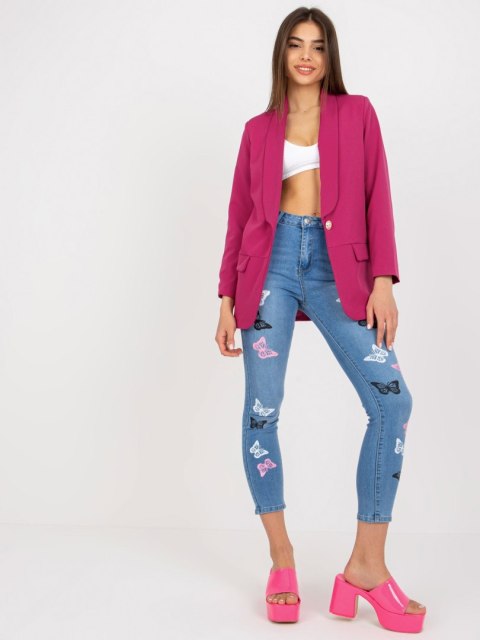 Marynarka DHJ-MA-15621.12X fuksjowy XL Marynarka DHJ-MA-15621.12X fuksjowy XL