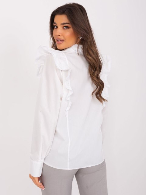 Koszula LK-KS-509528.16 biały L/XL Koszula LK-KS-509528.16 biały L/XL