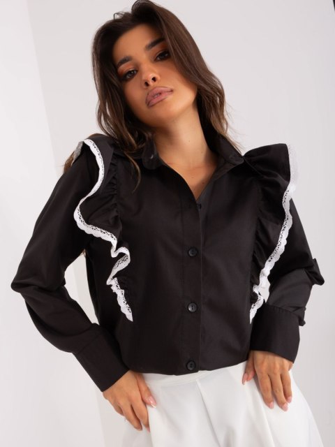 Koszula LK-KS-509528.16 czarny L/XL
