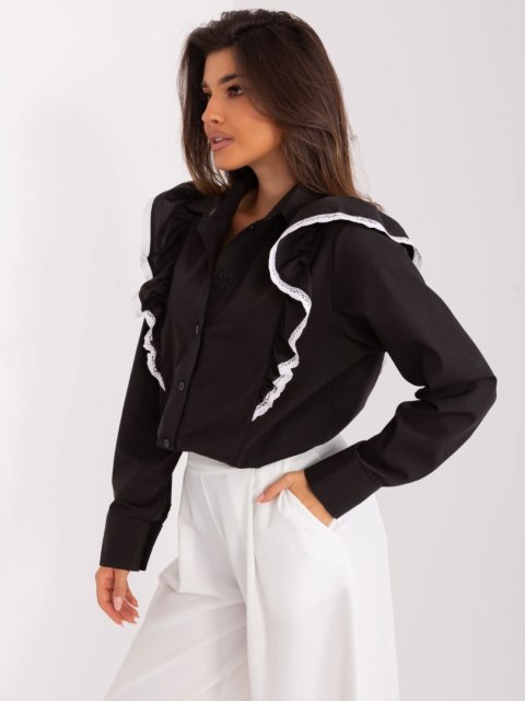 Koszula LK-KS-509528.16 czarny L/XL