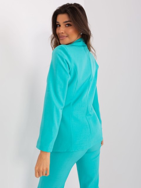 Marynarka DHJ-MA-18736.07 turkusowy 2XL Marynarka DHJ-MA-18736.07 turkusowy 2XL