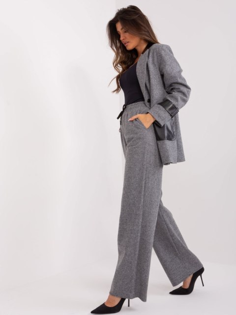 Spodnie LK-SP-509429-3.02X szaro-czarny S/M Spodnie LK-SP-509429-3.02X szaro-czarny S/M