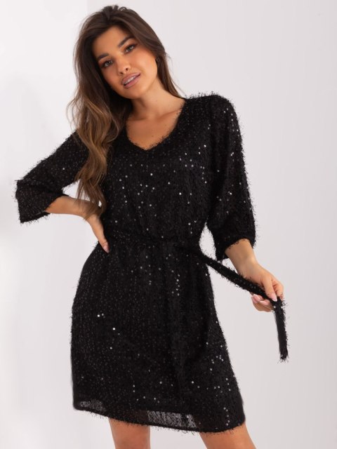 Sukienka LK-SK-509530.10 czarny S/M Sukienka LK-SK-509530.10 czarny S/M