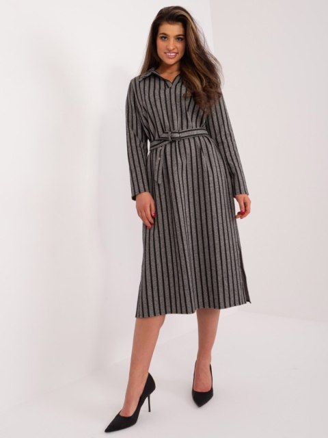 Sukienka LK-SK-509479.41 ciemny szary S/M Sukienka LK-SK-509479.41 ciemny szary S/M