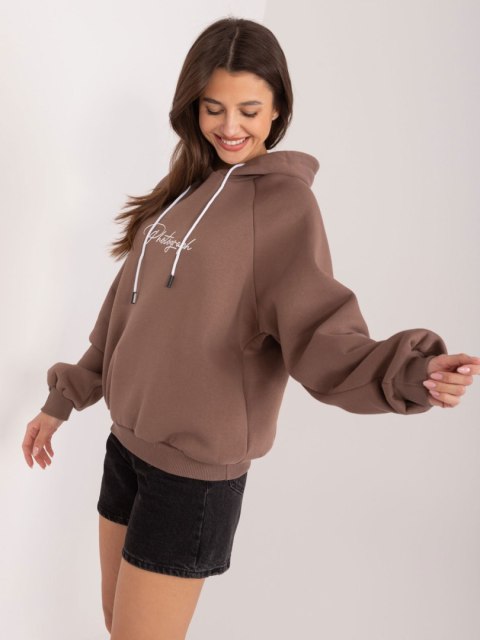 Bluza RV-BL-8371.30 brązowy Bluza RV-BL-8371.30 brązowy