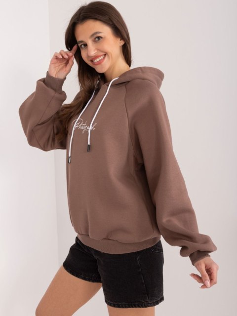 Bluza RV-BL-8371.30 brązowy Bluza RV-BL-8371.30 brązowy