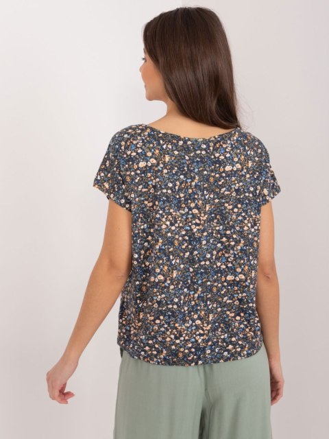 Bluzka D12110R02646A granatowy XXL Bluzka D12110R02646A granatowy XXL