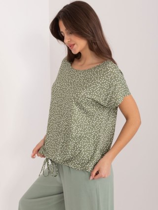 Bluzka D12110R02646A khaki M