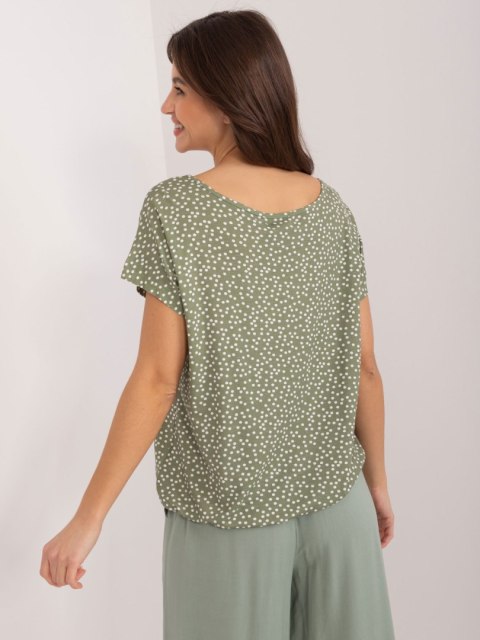 Bluzka D12110R02646A khaki M Bluzka D12110R02646A khaki M
