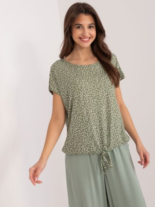 Bluzka D12110R02646A khaki S