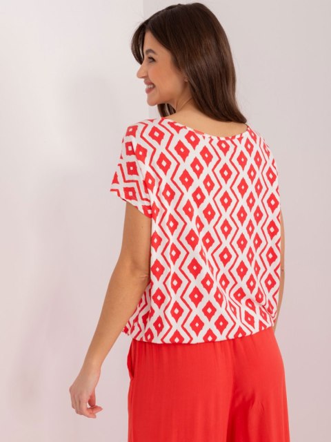 Bluzka D12110R02646A koralowy XXL Bluzka D12110R02646A koralowy XXL