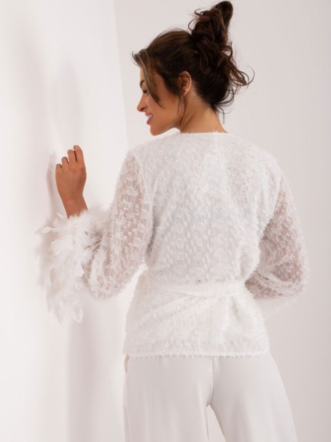 Bluzka LK-BZ-509522-1.20 biały L/XL Bluzka LK-BZ-509522-1.20 biały L/XL