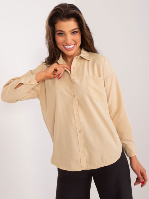 Koszula BA-KS-0286.99 beżowy L Koszula BA-KS-0286.99 beżowy L