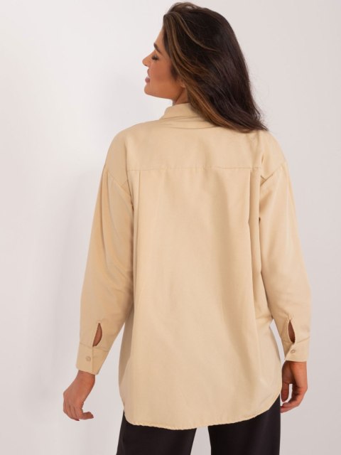 Koszula BA-KS-0286.99 beżowy L Koszula BA-KS-0286.99 beżowy L