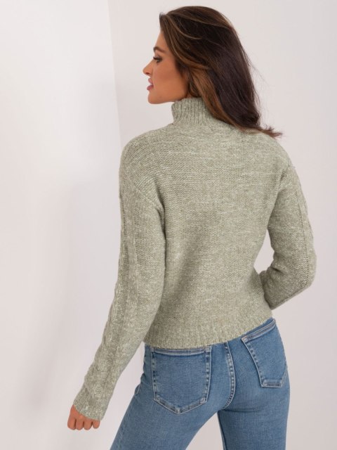 Sweter TW-SW-3002.03 pistacjowy XL Sweter TW-SW-3002.03 pistacjowy XL