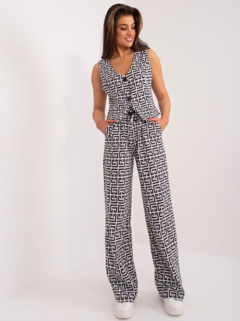 Spodnie LK-SP-509563.20X szaro-czarny L/XL Spodnie LK-SP-509563.20X szaro-czarny L/XL