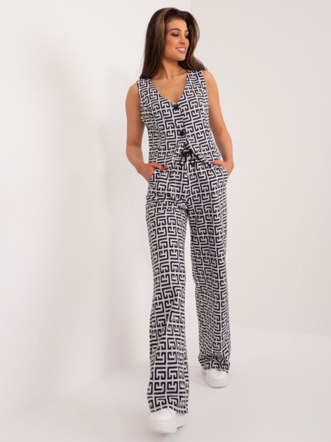 Spodnie LK-SP-509563.20X szaro-czarny L/XL Spodnie LK-SP-509563.20X szaro-czarny L/XL