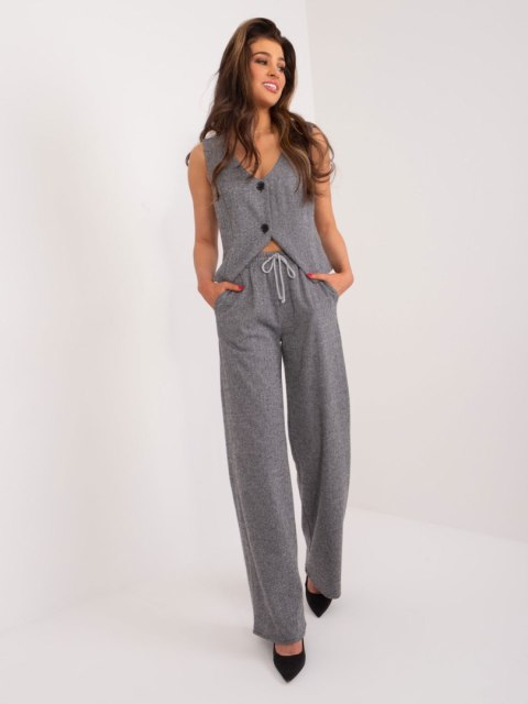Spodnie LK-SP-509563-1.19X szaro-czarny L/XL Spodnie LK-SP-509563-1.19X szaro-czarny L/XL