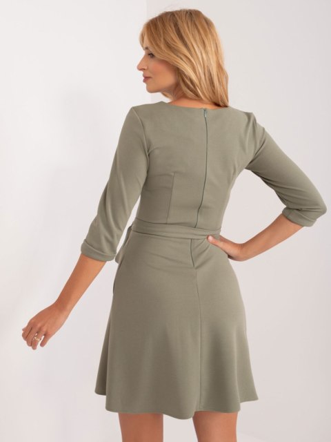 Sukienka LK-SK-507785.65 khaki 40 Sukienka LK-SK-507785.65 khaki 40