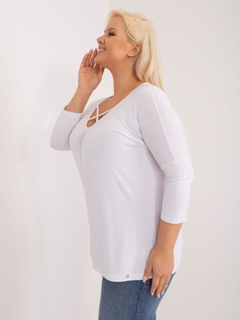 Bluzka RV-BZ-6329.43P biały 2XL