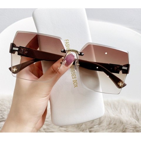 Okulary przeciwsłoneczne Elegant GRADIENT Brąz OK360WZ1 Okulary przeciwsłoneczne Elegant GRADIENT Brąz OK360WZ1