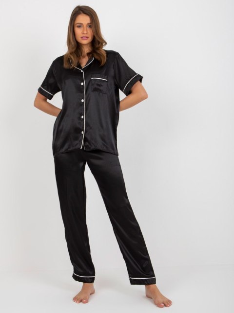 Piżama FA-PI-8322.59 czarny L/XL Piżama FA-PI-8322.59 czarny L/XL