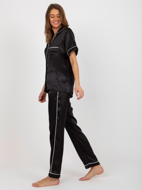 Piżama FA-PI-8322.59 czarny L/XL Piżama FA-PI-8322.59 czarny L/XL