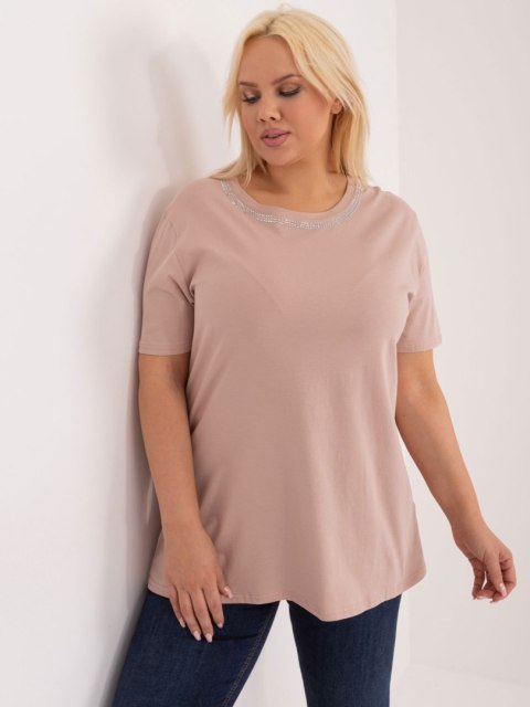 Bluzka PM-BZ-GW2380.54 beżowy XL