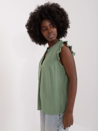 Bluzka D73761Z11087B khaki M