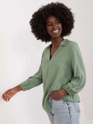 Bluzka D73761Z11162A khaki XXL