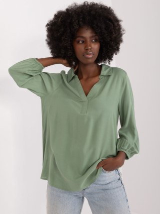Bluzka D73761Z11162A khaki S