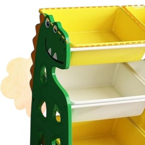 Plastikowy regał, szafka z koszyczkami Dinozaur PO17 Plastikowy regał, szafka z koszyczkami Dinozaur PO17