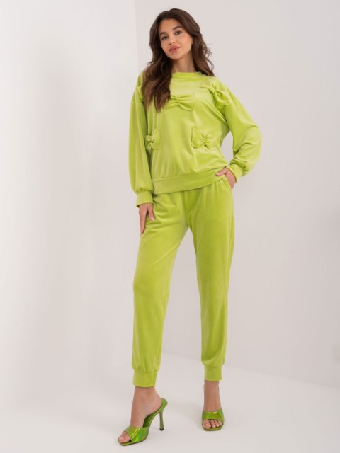 Komplet DHJ-KMPL-8850.68 limonkowy