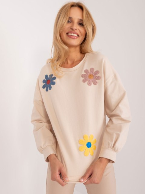 Bluzka DHJ-BZ-8856.39 jasny beżowy Bluzka DHJ-BZ-8856.39 jasny beżowy