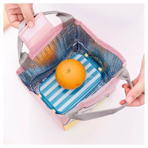 Torba termiczna do przenoszenia żywności LUNCH BOX słoń PJM17WZ3 błękit Torba termiczna do przenoszenia żywności LUNCH BOX słoń PJM17WZ3 błękit