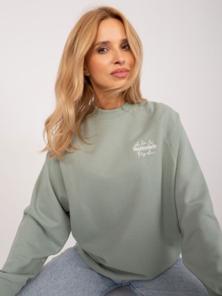 Bluza D10088BC02656A pistacjowy M