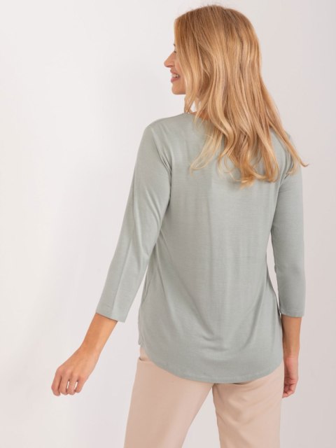 Bluzka D12100R02641A pistacjowy XL Bluzka D12100R02641A pistacjowy XL