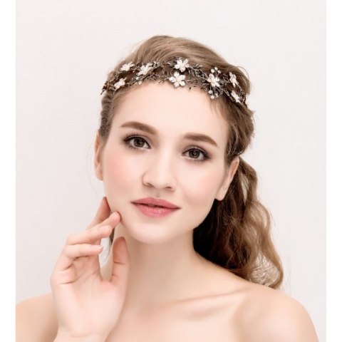Ślubna opaska do włosów DAISY O41 Ślubna opaska do włosów DAISY O41