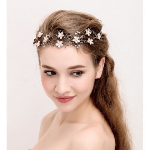 Ślubna opaska do włosów DAISY O41 Ślubna opaska do włosów DAISY O41
