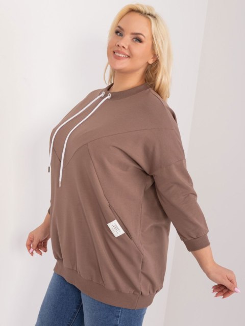Bluzka RV-BZ-9337.43 brązowy Bluzka RV-BZ-9337.43 brązowy