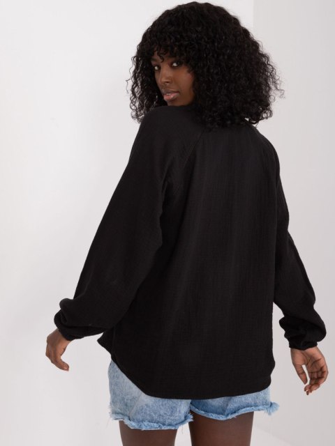 Bluzka D70032M11156A3 czarny XL Bluzka D70032M11156A3 czarny XL