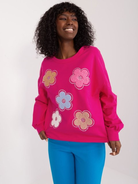 Bluzka DHJ-BZ-8856-1.25 fuksjowy Bluzka DHJ-BZ-8856-1.25 fuksjowy