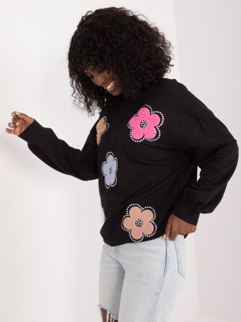Bluzka DHJ-BZ-8856-1.25 czarny Bluzka DHJ-BZ-8856-1.25 czarny