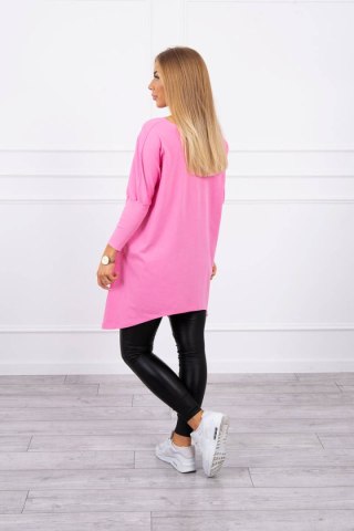 Bluzka oversize jasno różowa